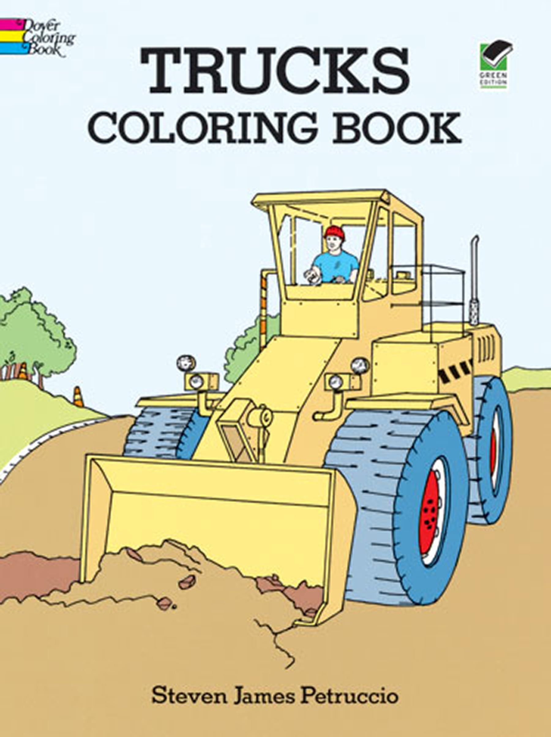 Trucks Coloring Book (Dover Planes Trains Automobiles Coloring) Non-fiction