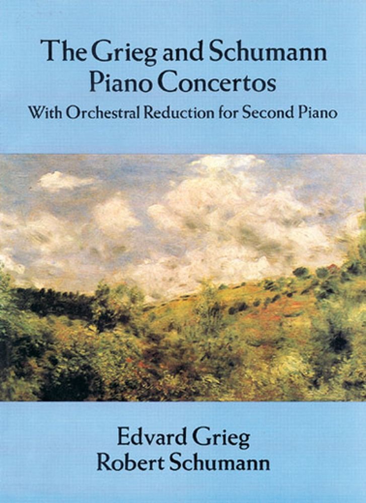 Grieg Edvard & Schumann Robert Piano Concertos With Orch Red 2 Pf Bk book