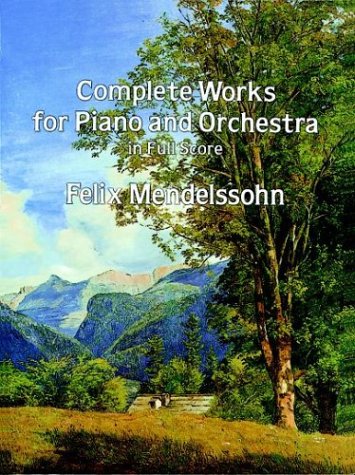 Complete Works for Piano and Orchestra in Full Score Art & Literature