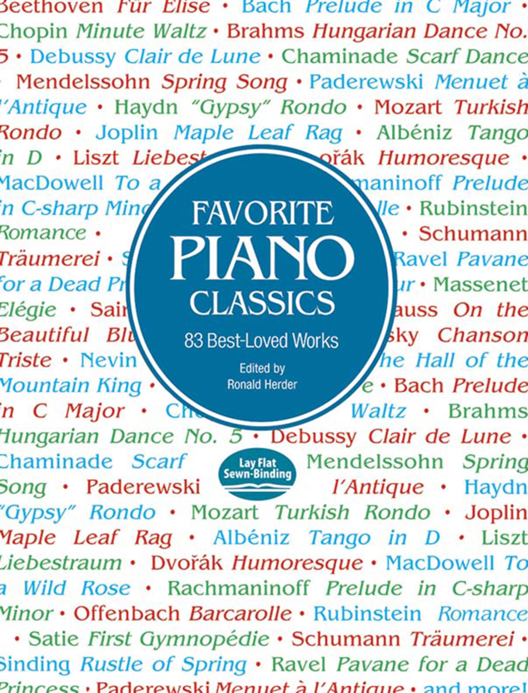 Favorite Piano Classics.: 83 Best-Loved Works (Dover Classical Piano Music) Sheet Music