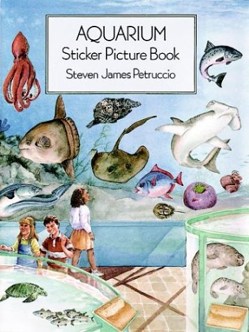Aquarium Sticker Picture Book: With 40 Reusable Peel-and-Apply Stickers (Dover Sticker Books) Tiptoi & Games