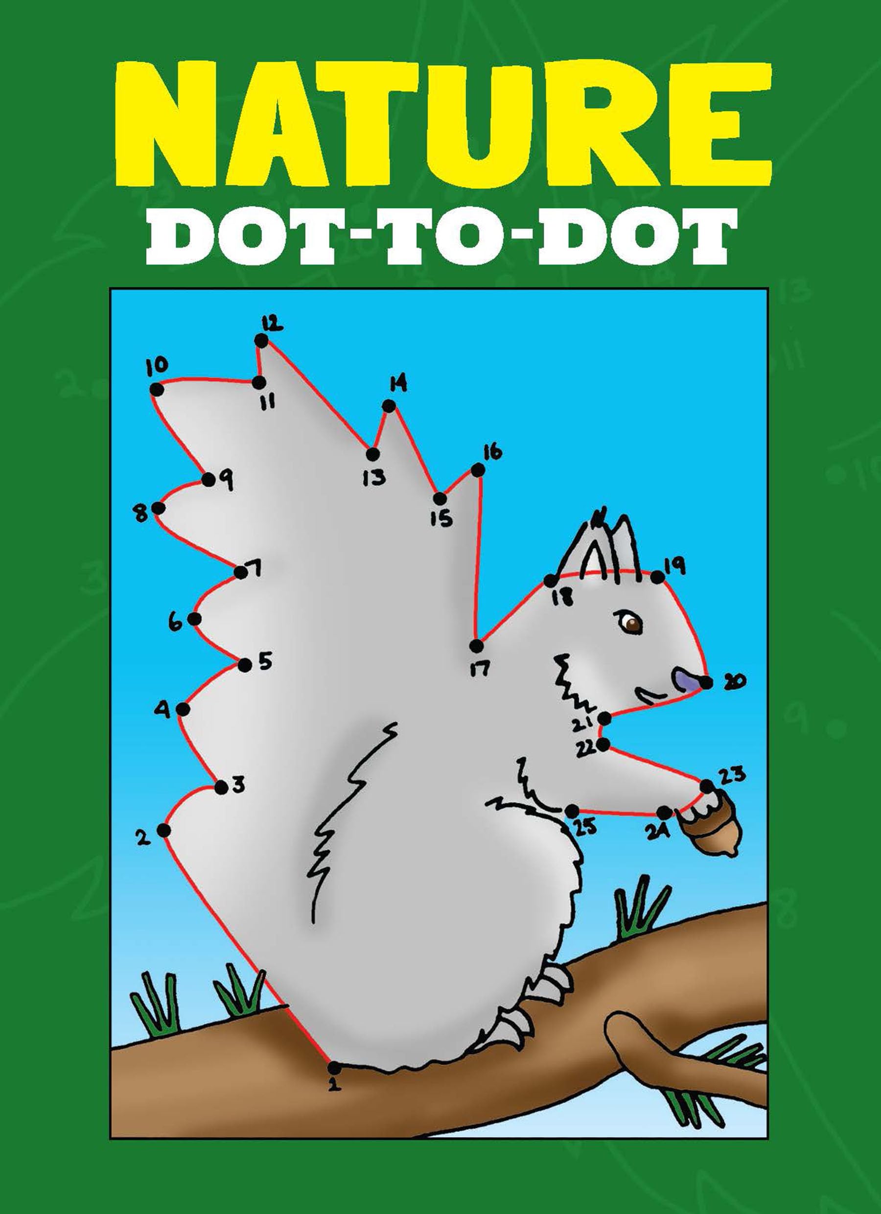 Nature Follow-The-Dots Coloring Book (Dover Little Activity Books) Tiptoi & Games