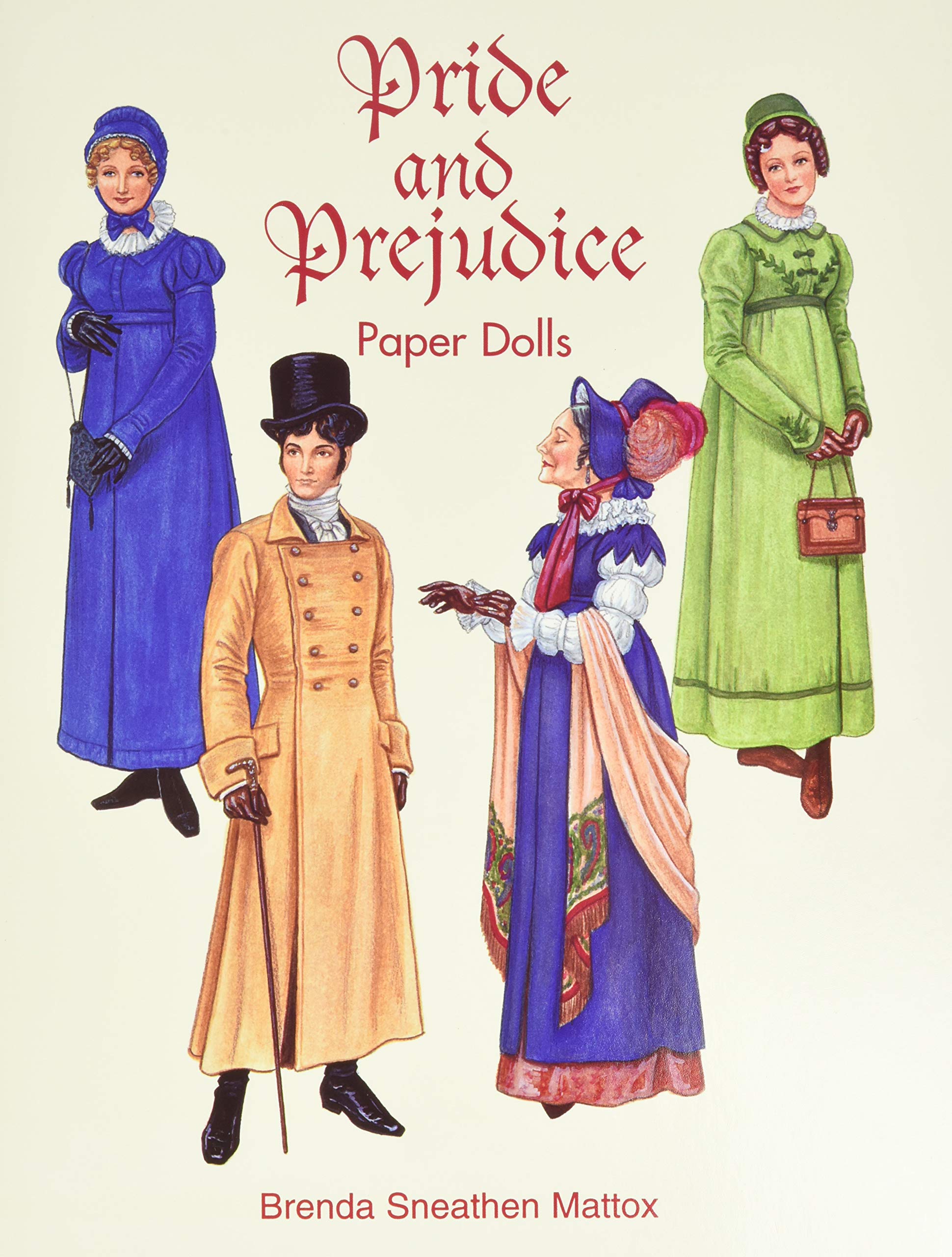 Pride and Prejudice Paper Dolls Living & Furnishing