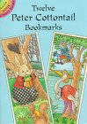 Twelve Peter Cottontail Bookmarks Children's books