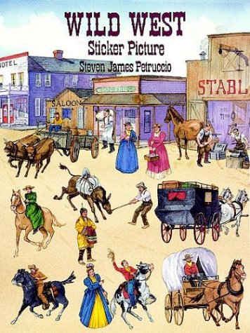 Wild West Sticker Picture Tiptoi & Games