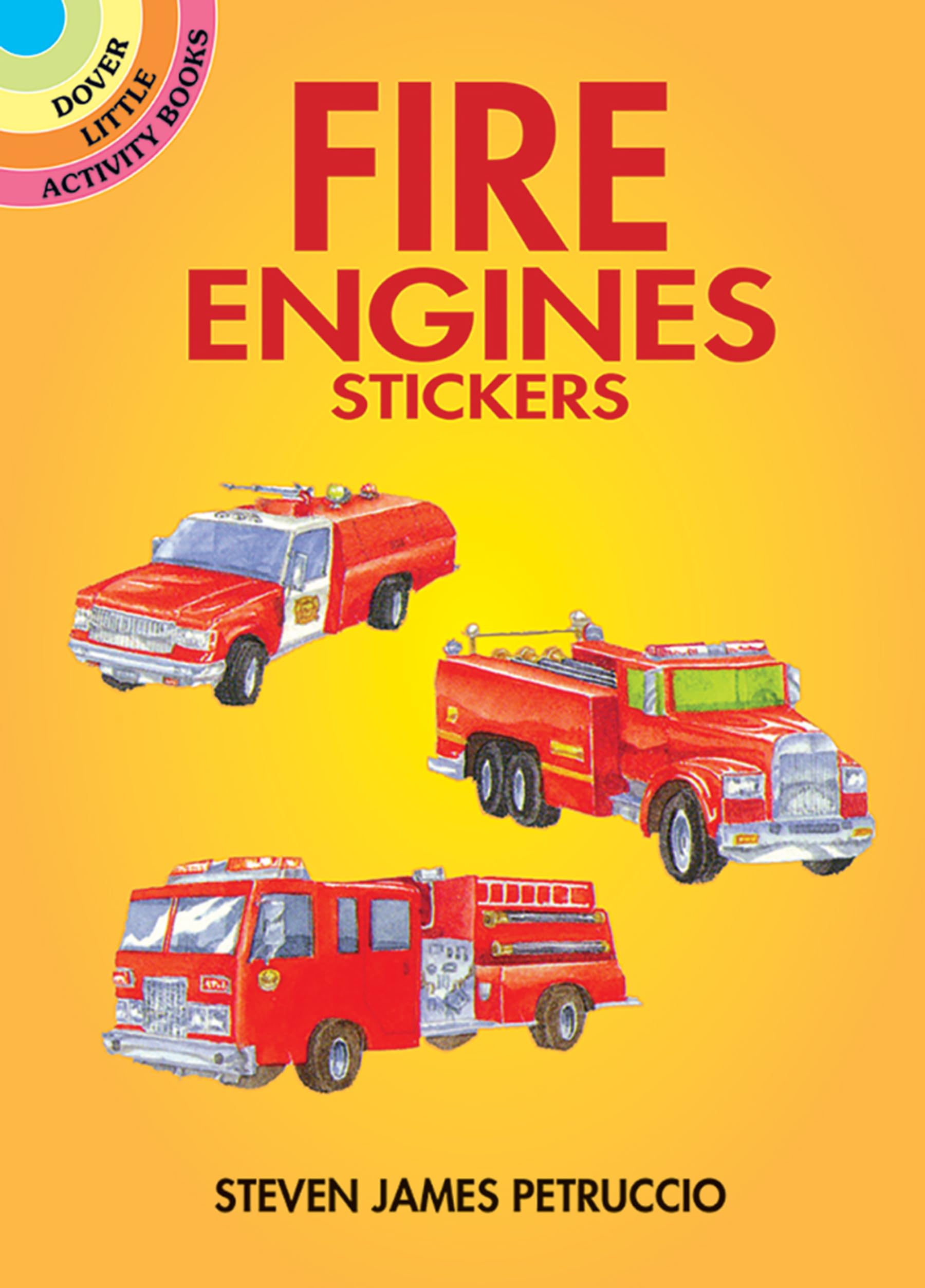 Fire Engines Stickers (Dover Little Activity Books) Novels & Short Stories