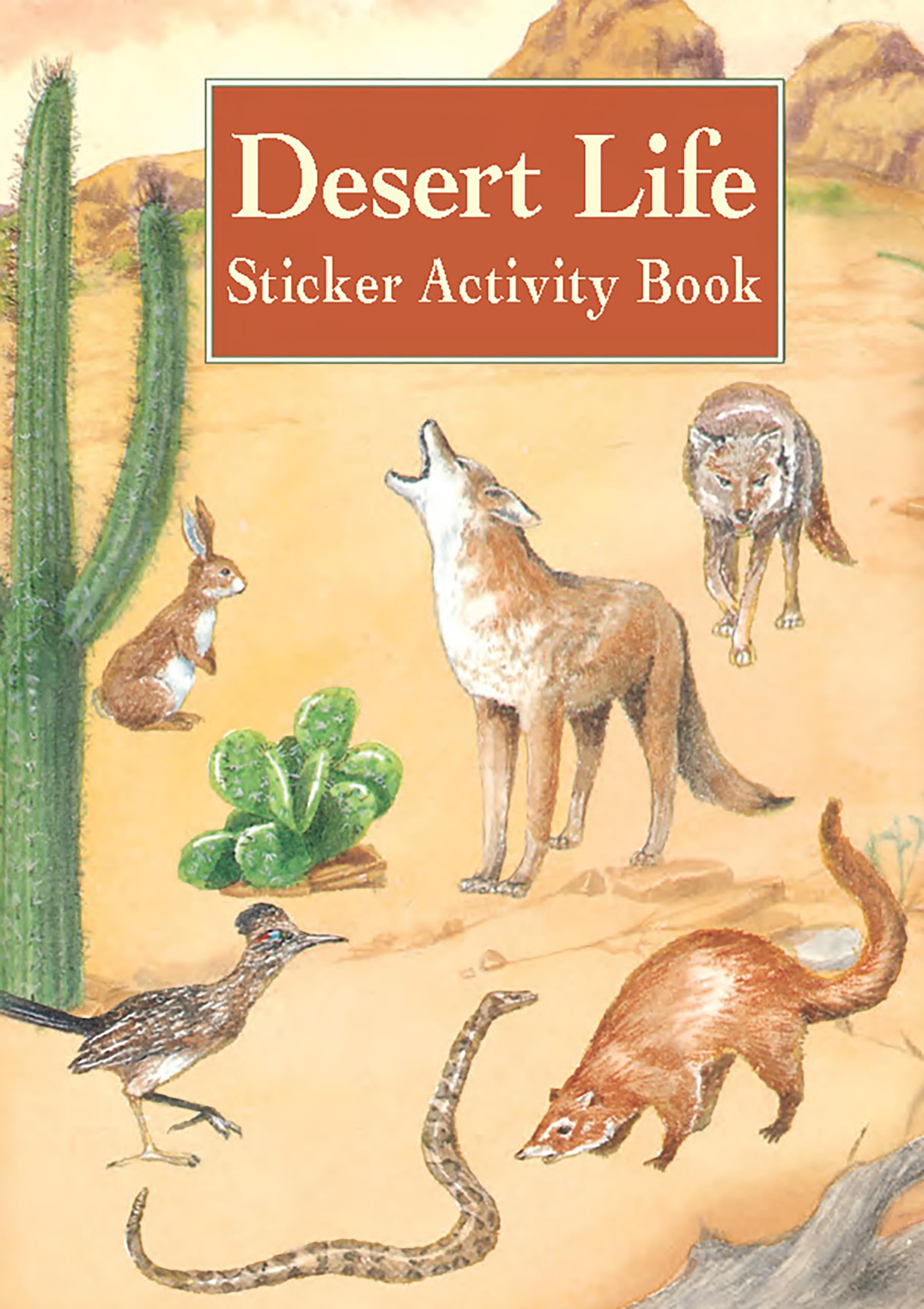 Desert Life Sticker Activity Book (Dover Little Activity Books) Novels & Short Stories
