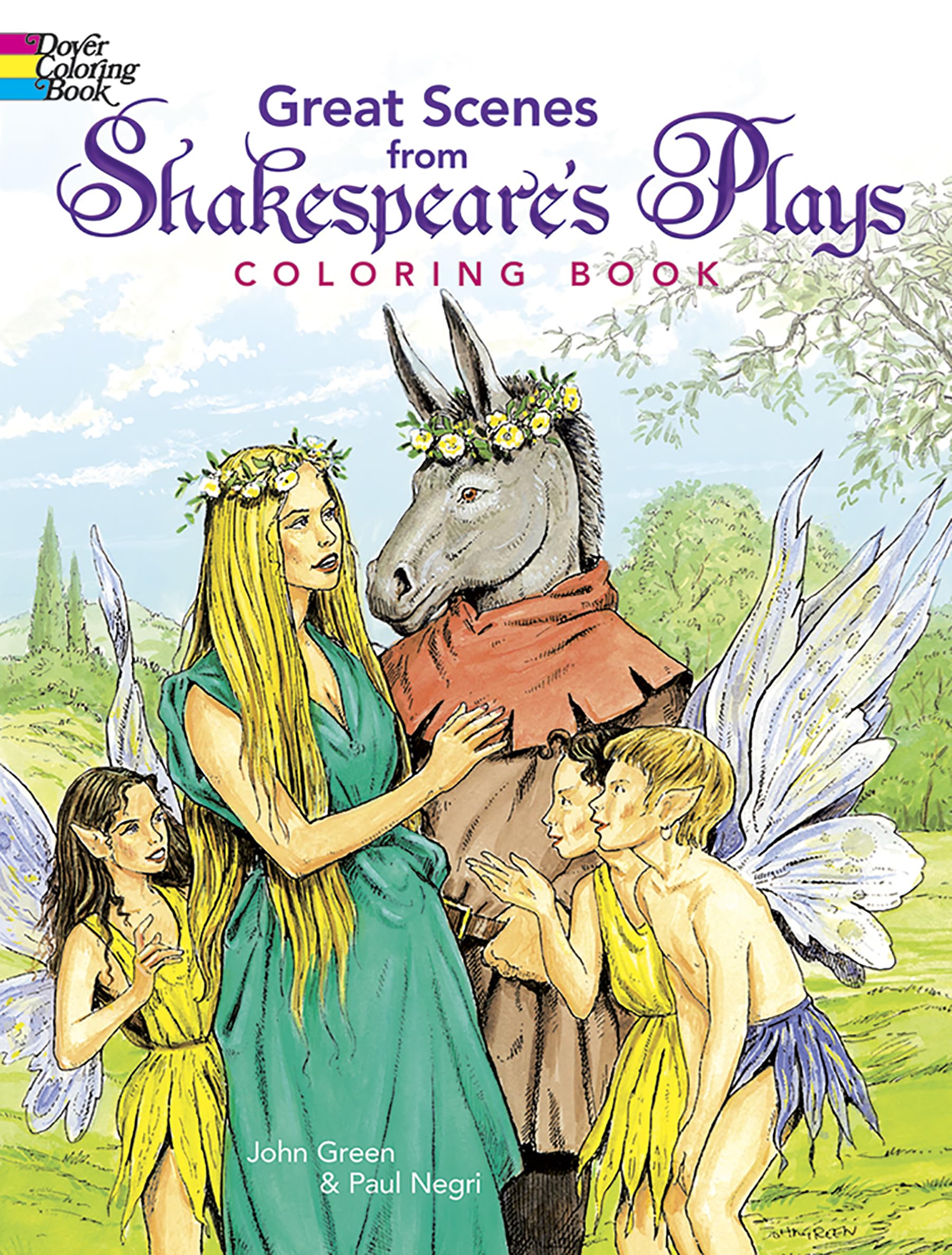 Great Scenes from Shakespeare's Plays Coloring Book Film, Art & Culture