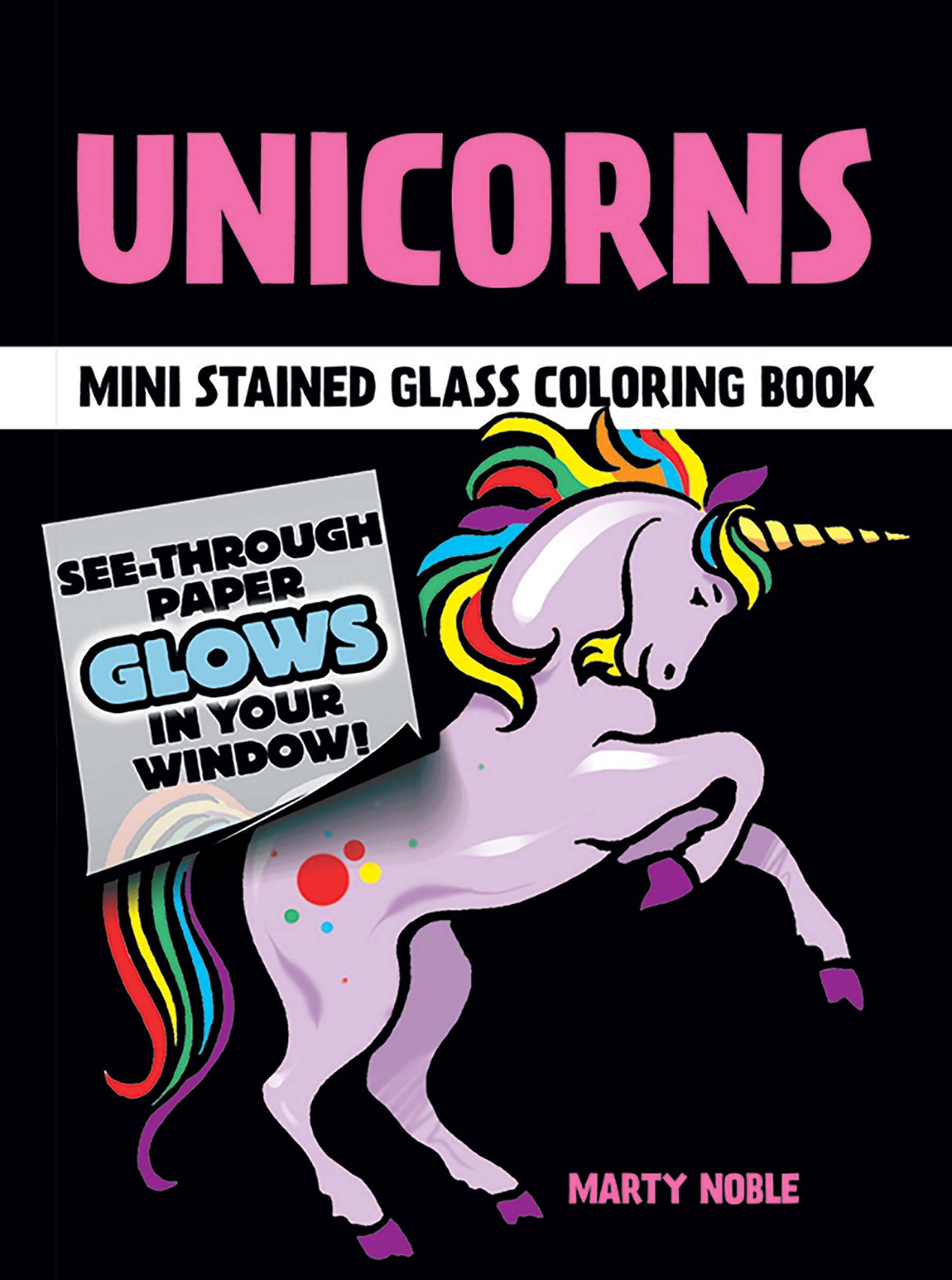 Unicorns Stained Glass (Dover Little Activity Books) Hobbies & Crafts