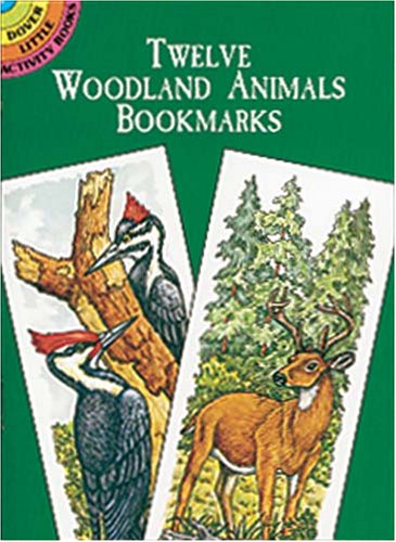 Product Image: Twelve Woodland Animals Bookmarks