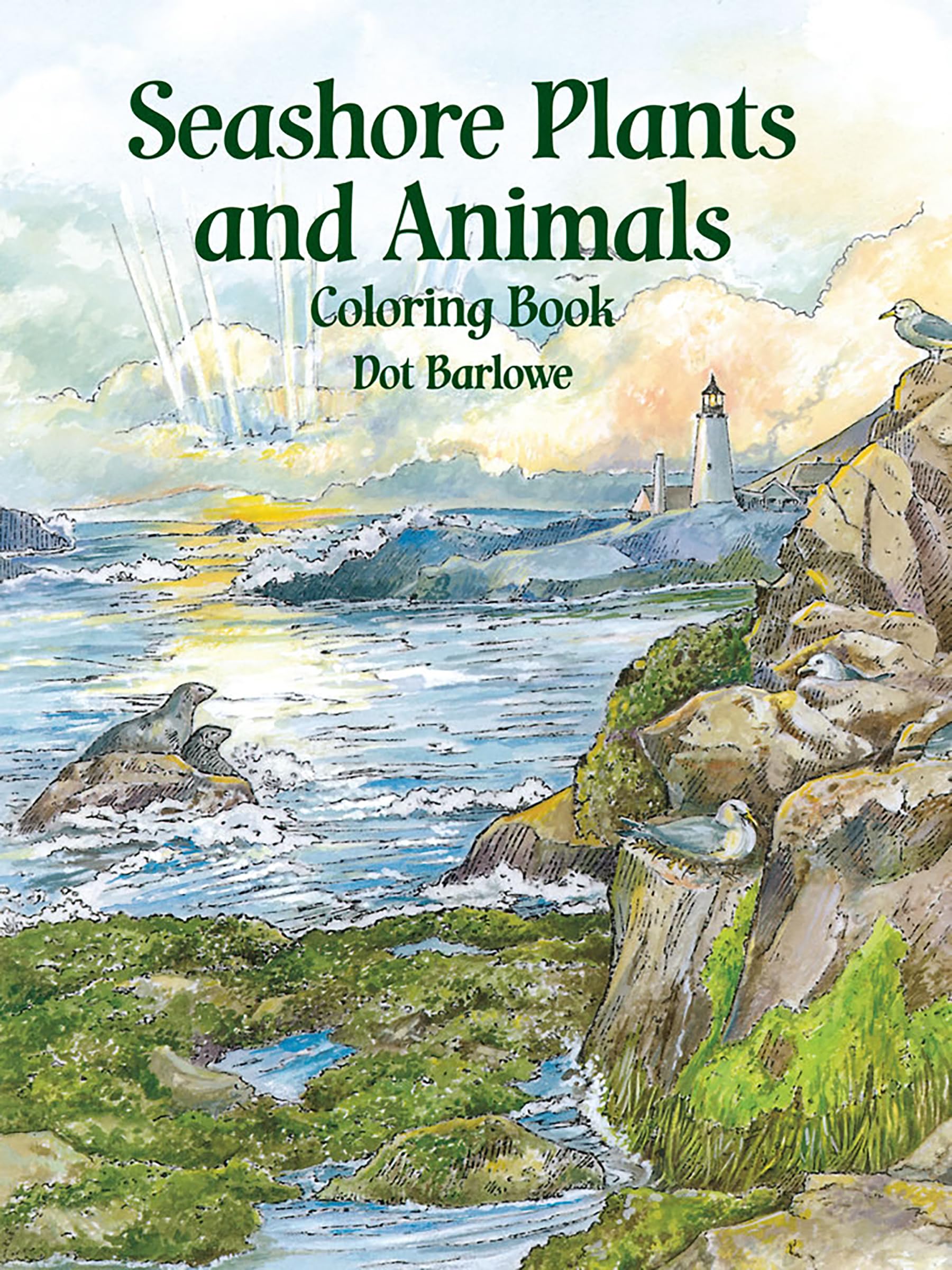 Seashore Plants and Animals Coloring Book (Dover Sea Life Coloring Books) Tiptoi & Games