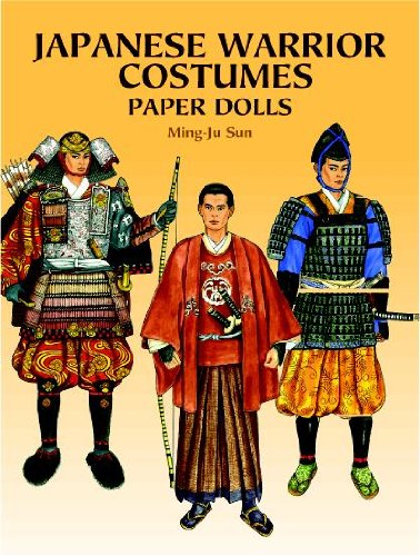 Japanese Warrior Costumes (Dover Paper Dolls) Hobbies & Crafts