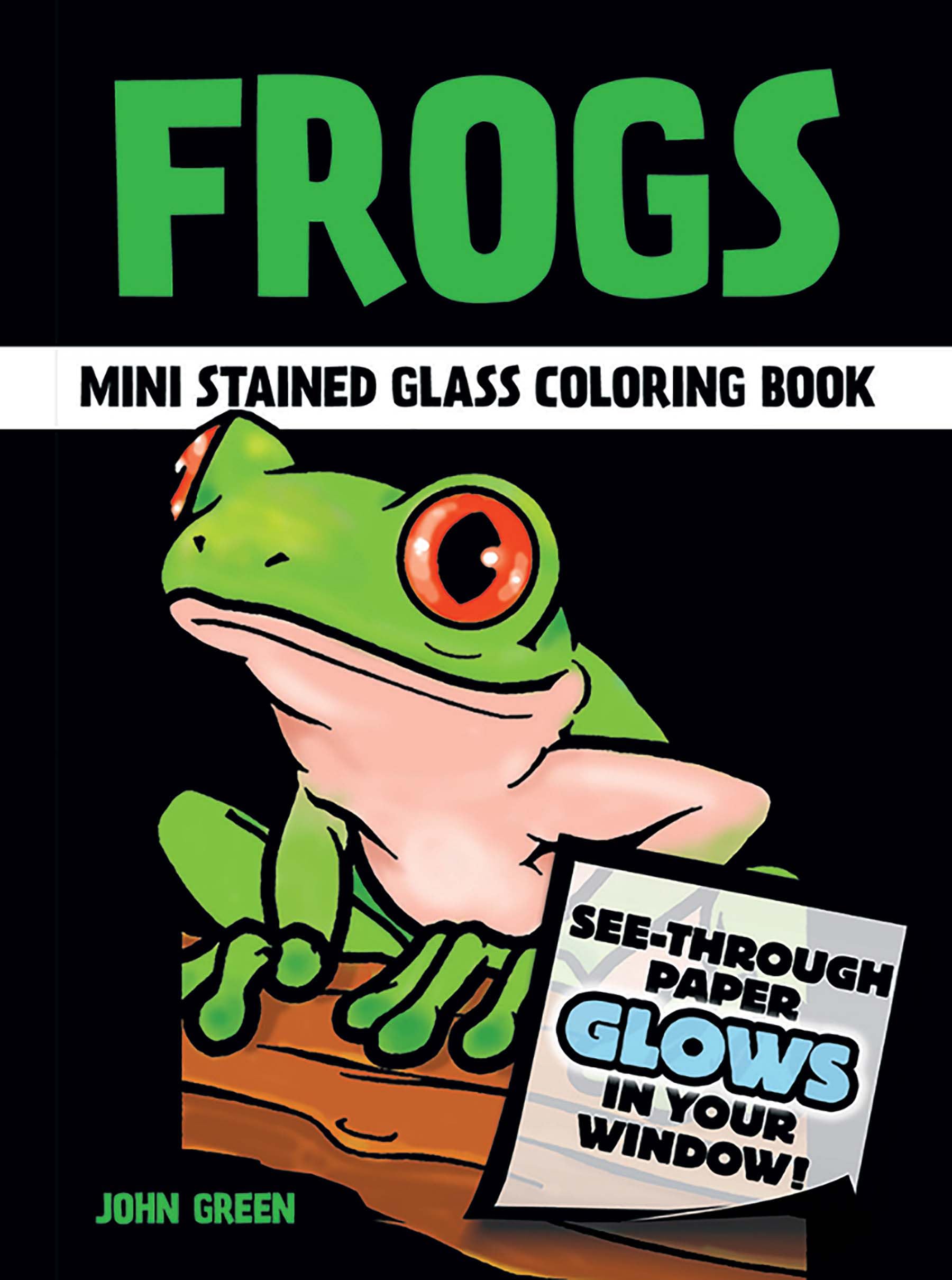 Frogs Stained Glass Coloring Book (Dover Stained Glass Coloring Book) Hobbies & Crafts