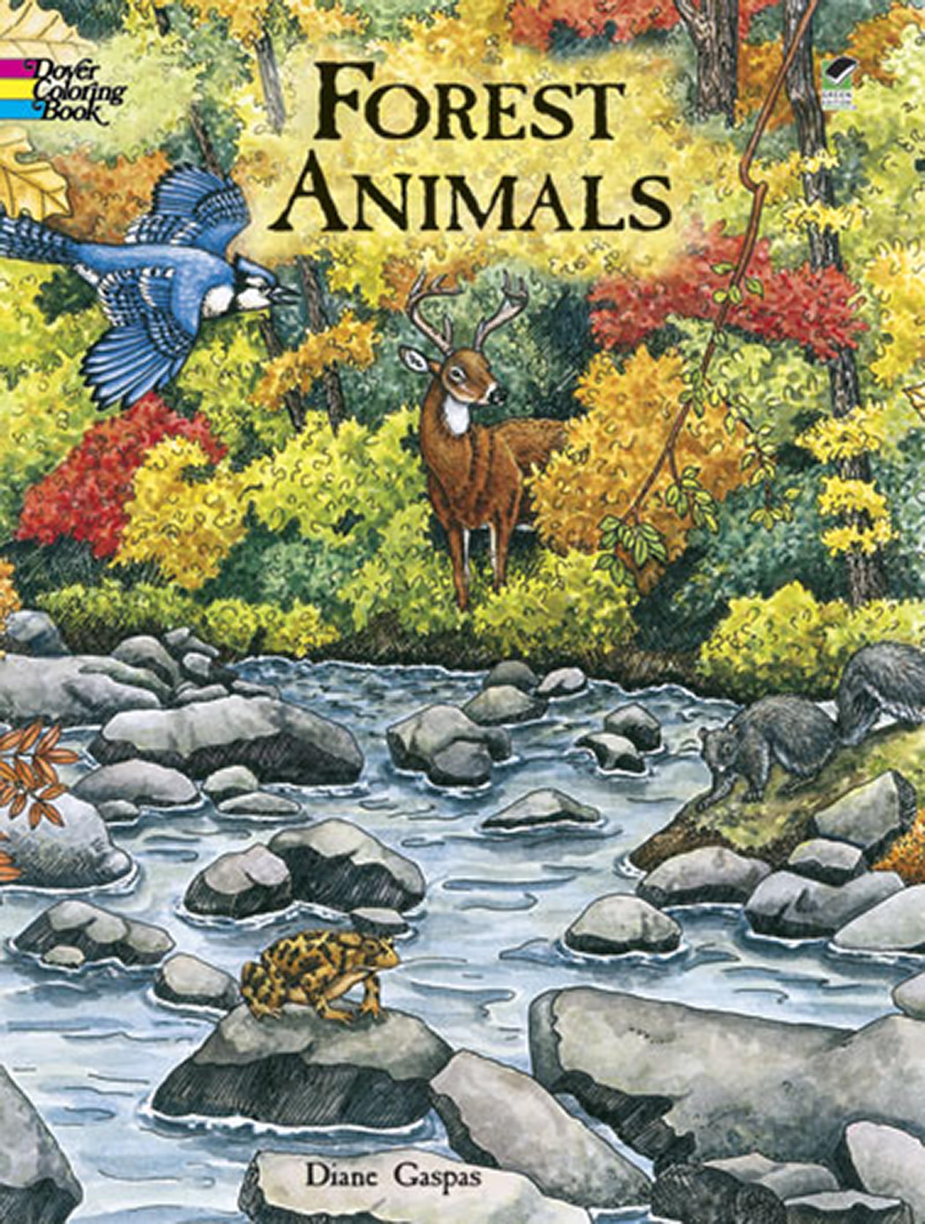Forest Animals (Dover Animal Coloring Books) Hobbies & Crafts
