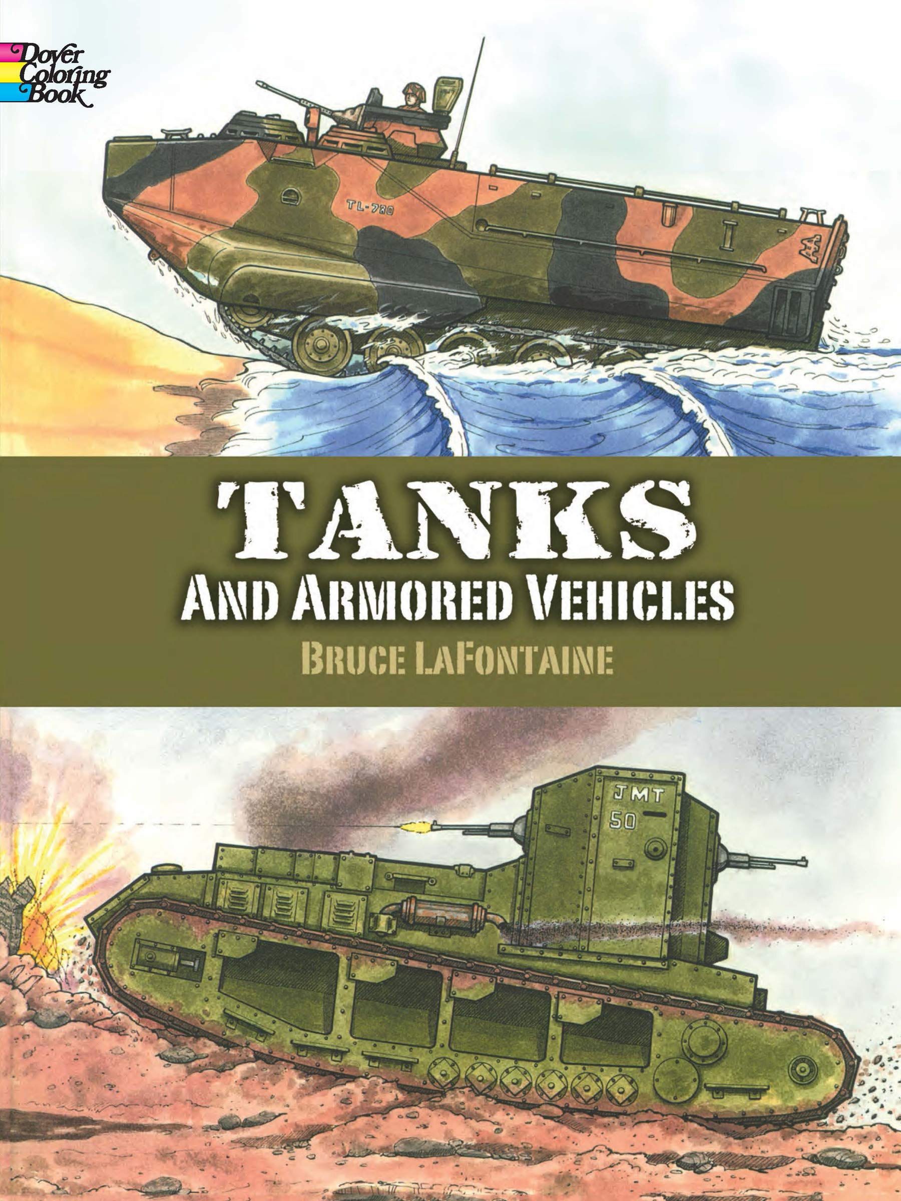 Tanks and Armored Vehicles Coloring Book book