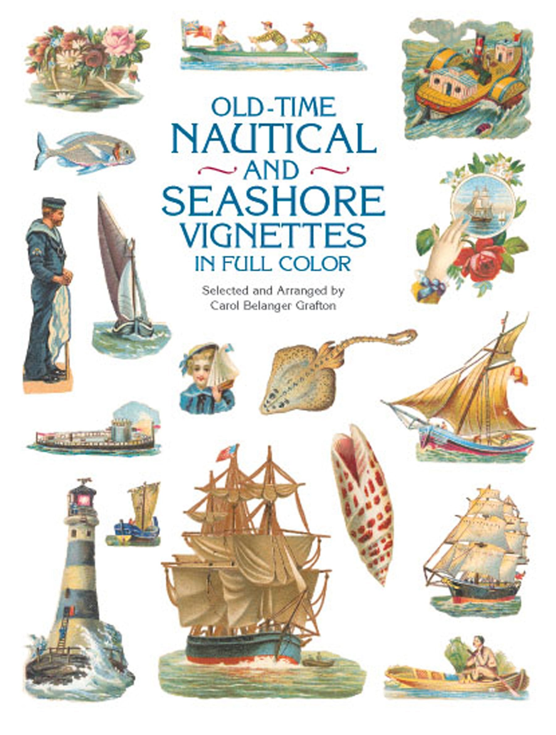 Old-Time Nautical and Seashore Vignettes in Full Color (Dover Pictorial Archive) Film, Art & Culture