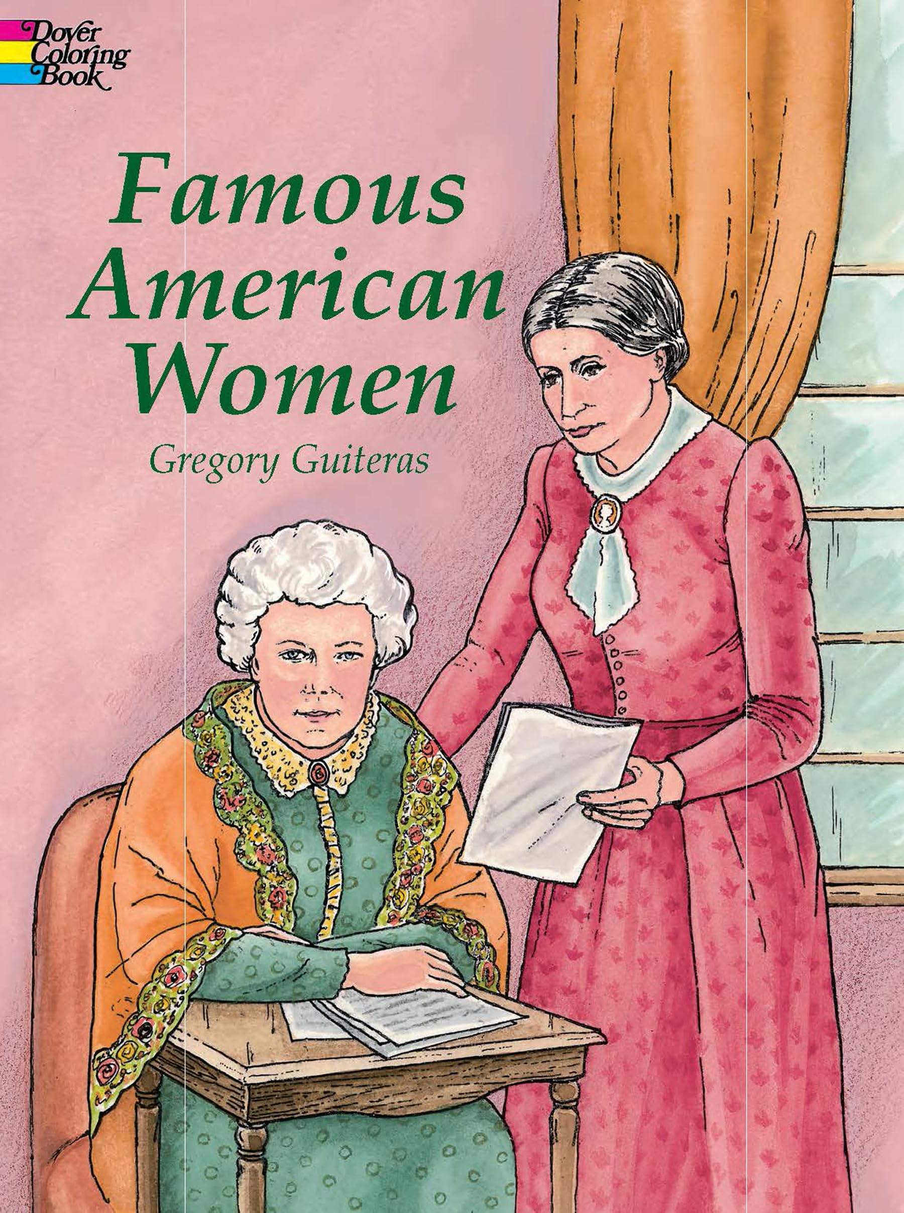 Famous American Women (Dover American History Coloring Books) Business, Finance & Career