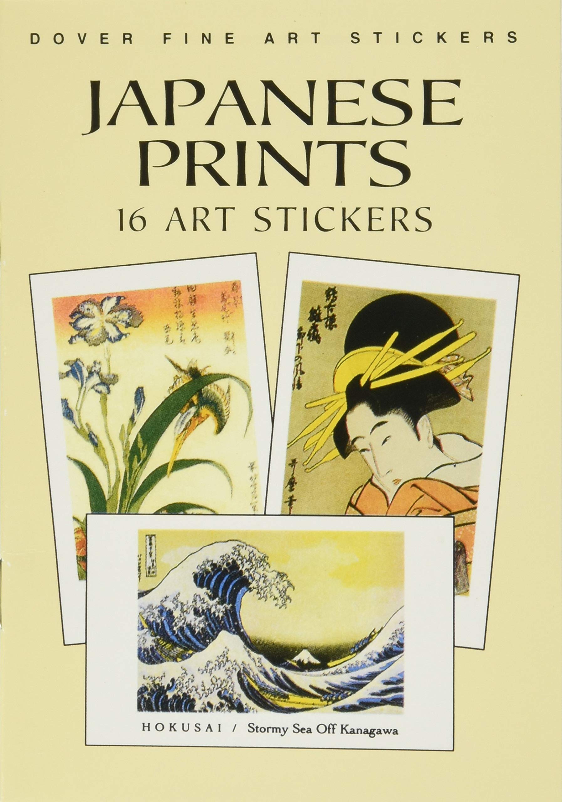 Japanese Prints 16 Art (Dover Art Stickers) Film, Art & Culture