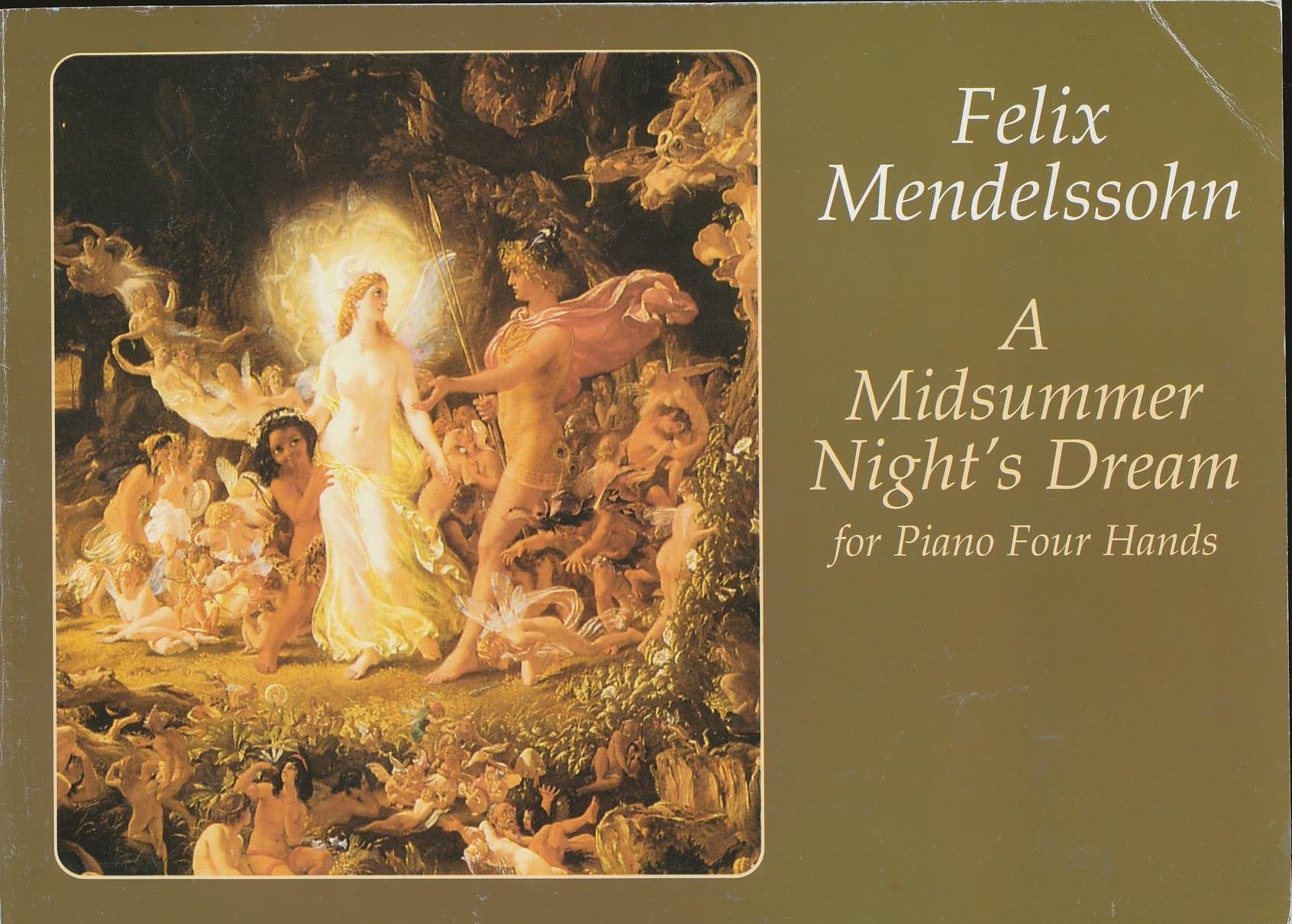 A Midsummer Night's Dream for Piano Four Hands Contemporary literature