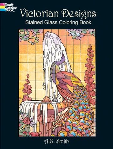 Product Image: Victorian Designs Stained Glass Coloring Book