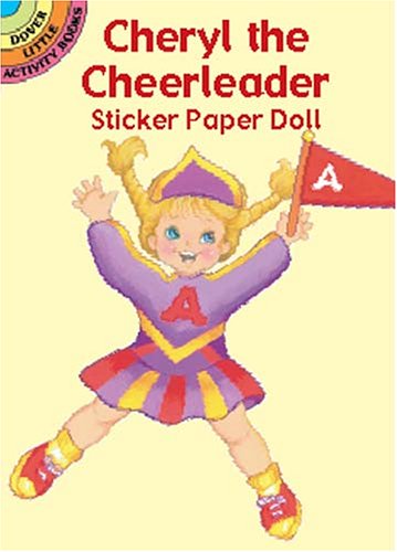 Cheryl the Cheerleader Sticker Paper Doll Books