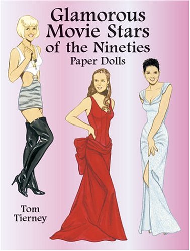 Glamorous Movie Stars of the Nineties: Paper Dolls Hobbies & Crafts
