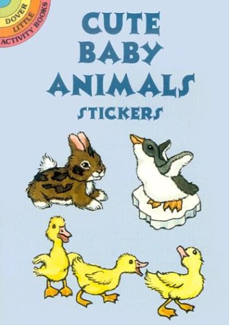 Cute Baby Animals Stickers Books