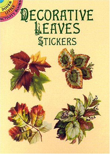 Decorative Leaves Stickers Books