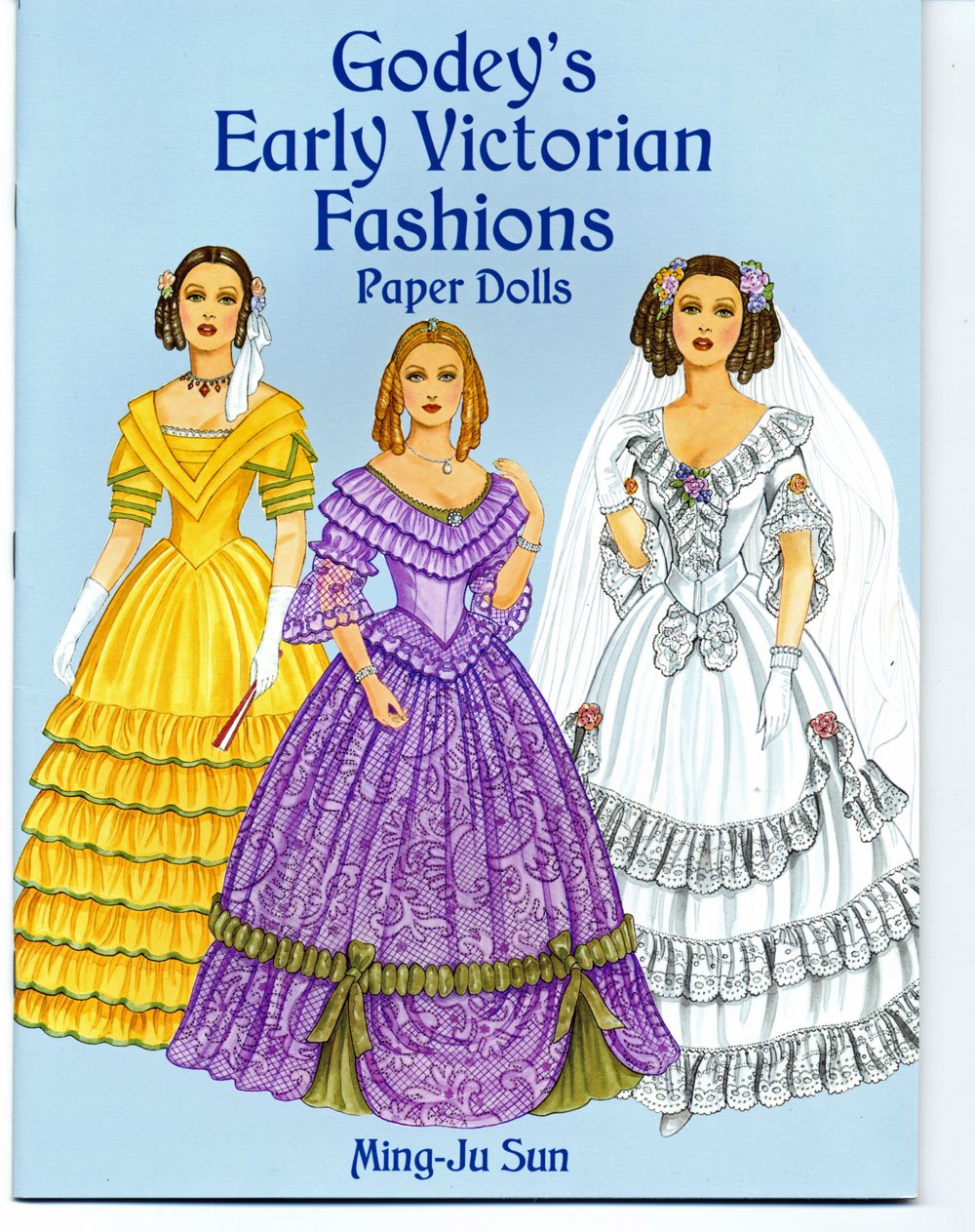Godey's Early Victorian Fashions Paper Dolls Hobbies & Crafts