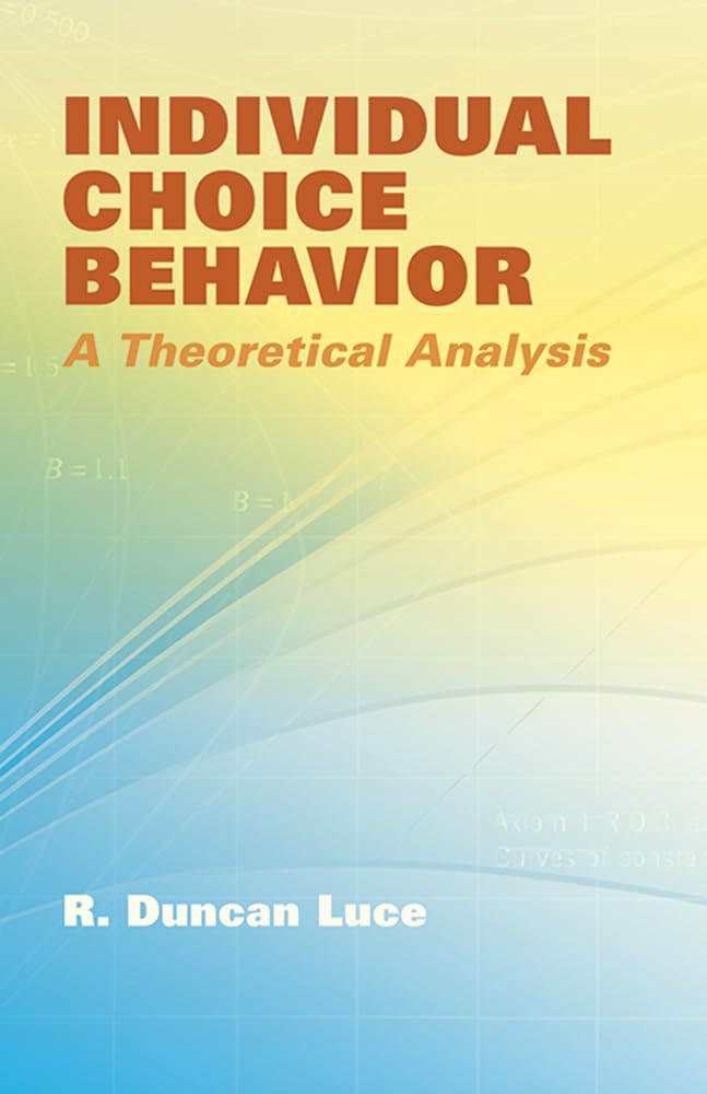 Individual Choice Behavior Business, Finance & Career