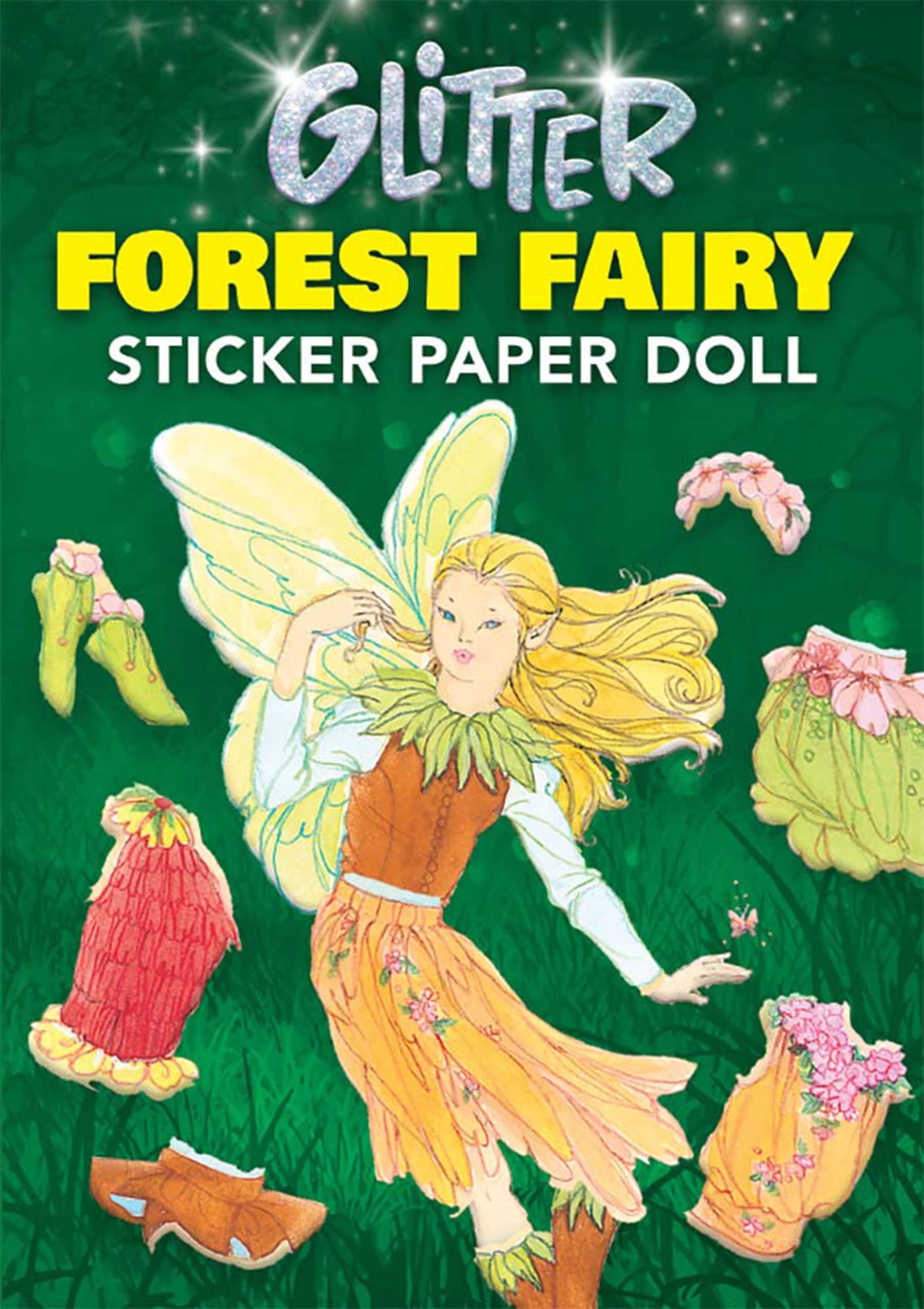 Glitter Forest Fairy Sticker Paper Doll (Little Activity Books) Books