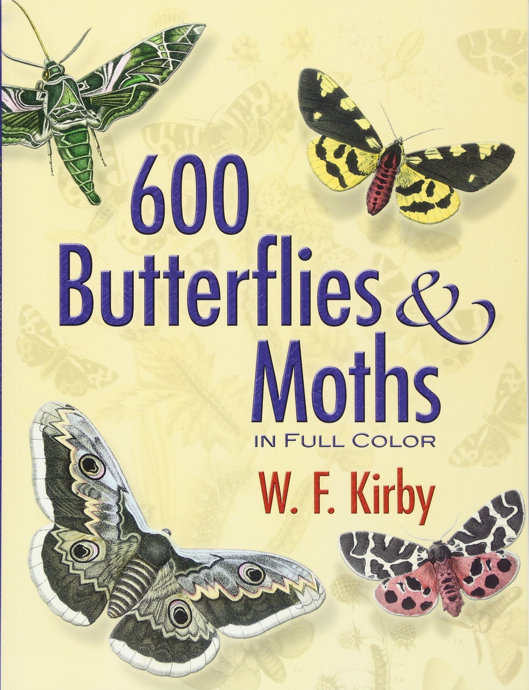 600 Butterflies & Moths in Full Color (Dover Pictorial Archive) Film, Art & Culture
