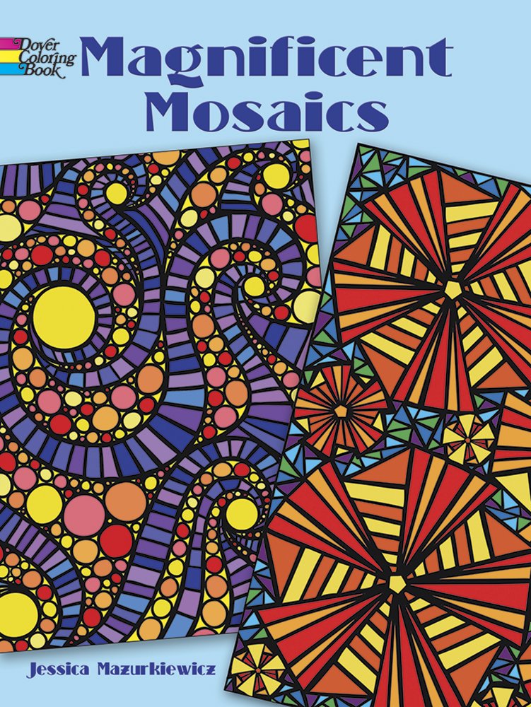 Magnificent Mosaics Coloring Book Film, Art & Culture