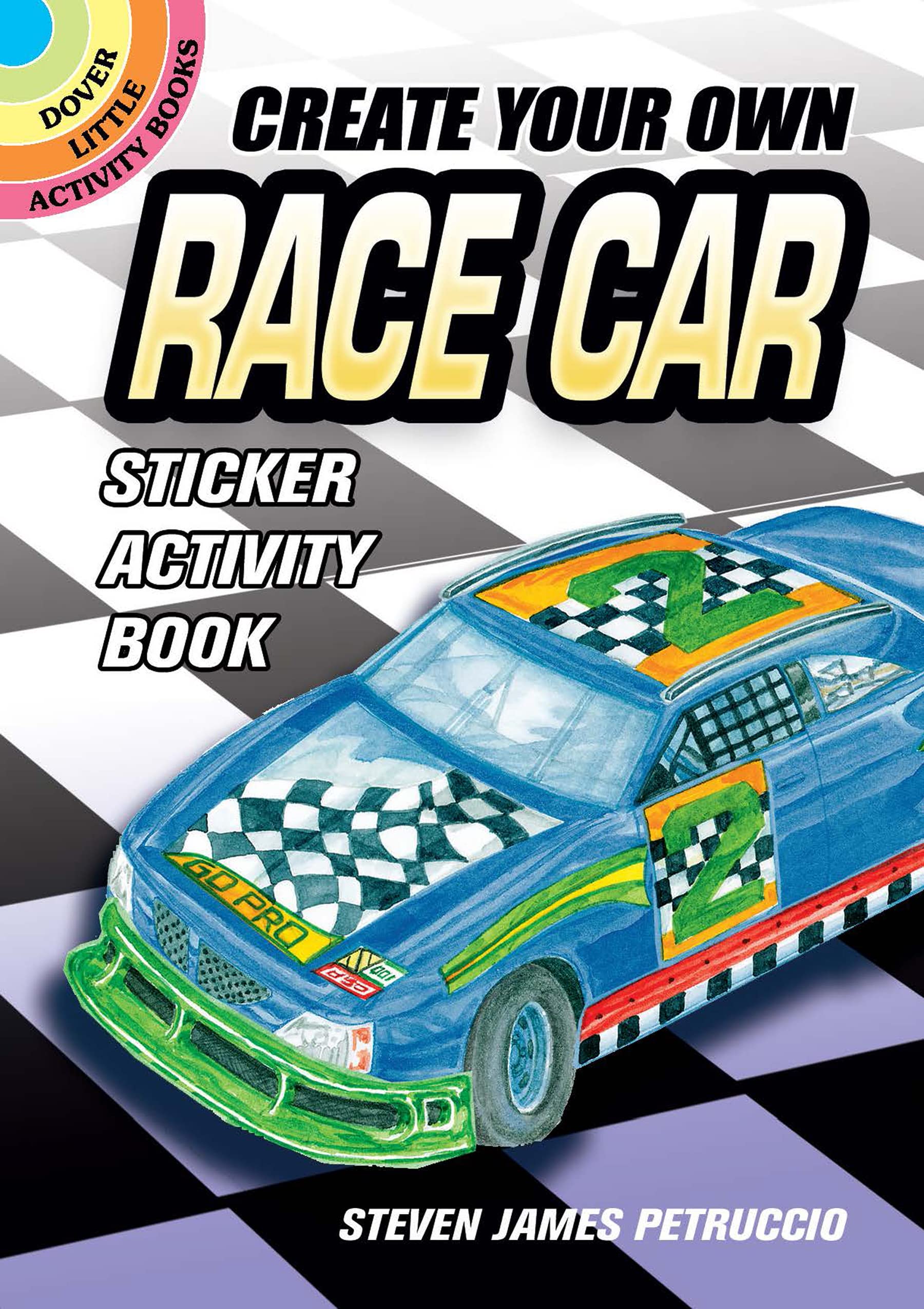 Create Your Own Race Car Sticker Activity Book (Little Activity Books) Non-fiction