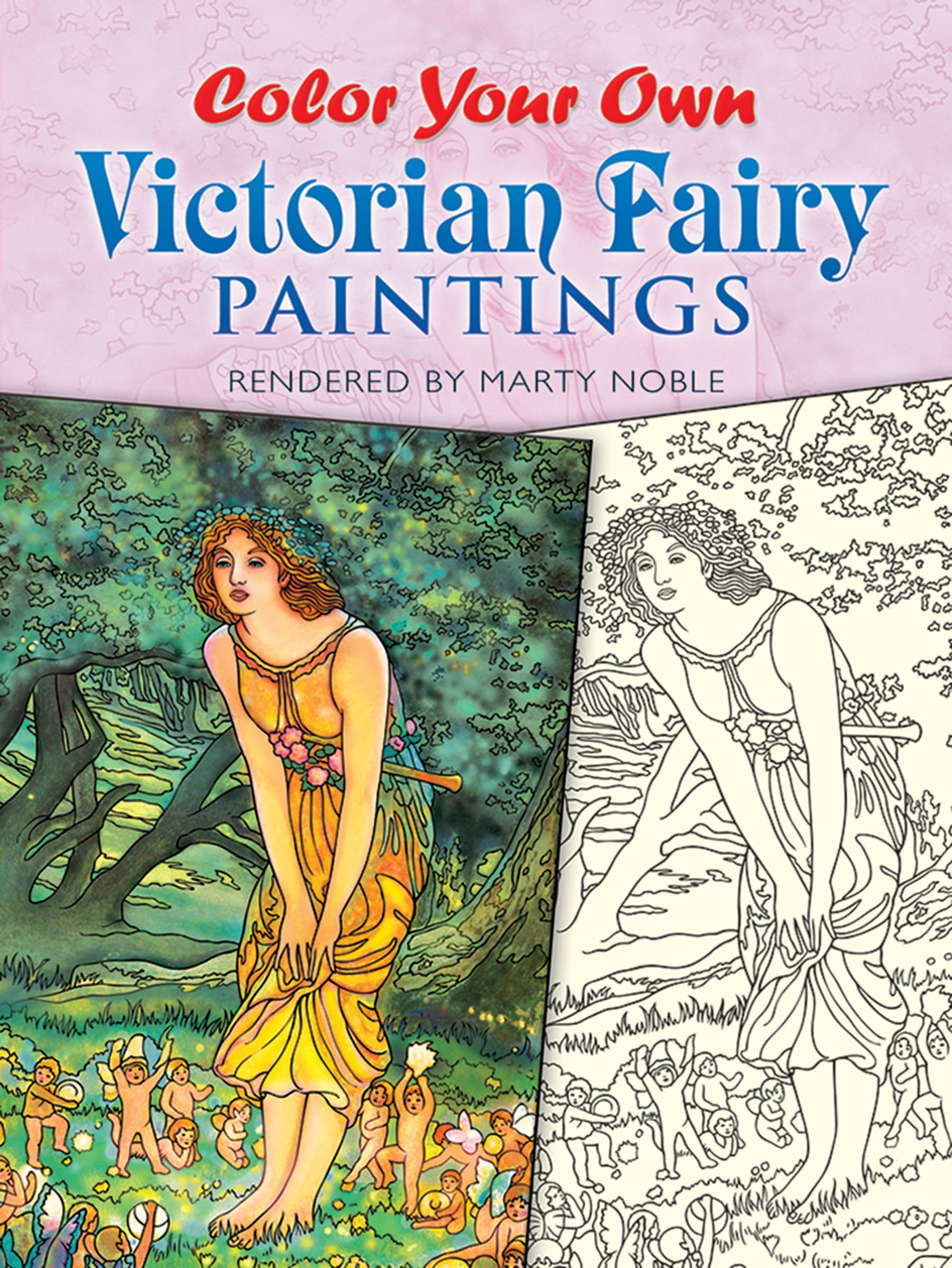 Color Your Own Victorian Fairy Paintings (Dover Art Coloring Book) Film, Art & Culture