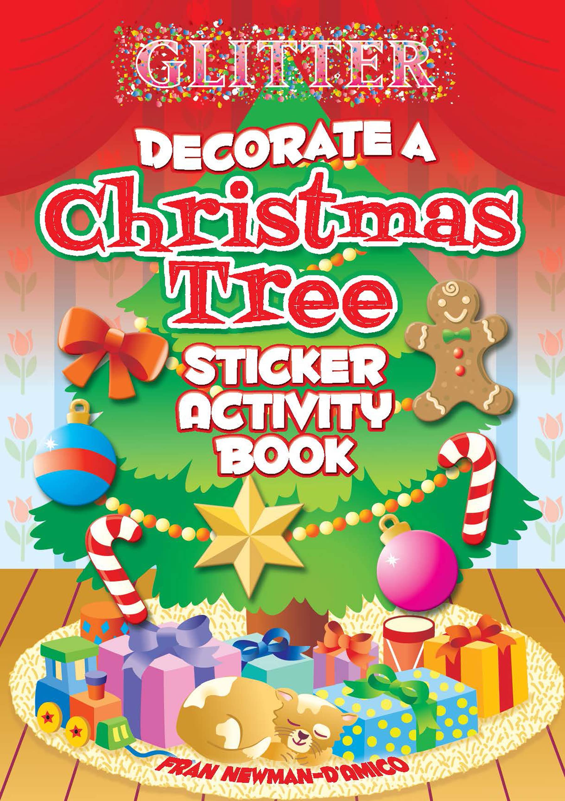Glitter Decorate a Christmas Tree, Sticker Activity Book (Little Activity Books) Non-fiction