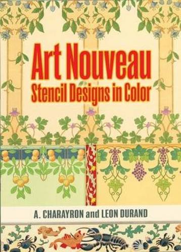 Art Nouveau Stencil Designs in Color book