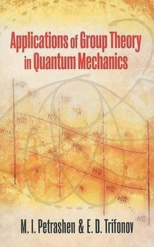 Applications of Group Theory in Quantum Mechanics book