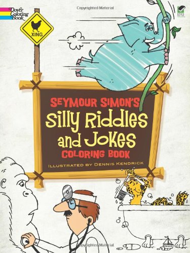 Seymour Simon's Silly Riddles and Jokes Coloring Book Tiptoi & Games