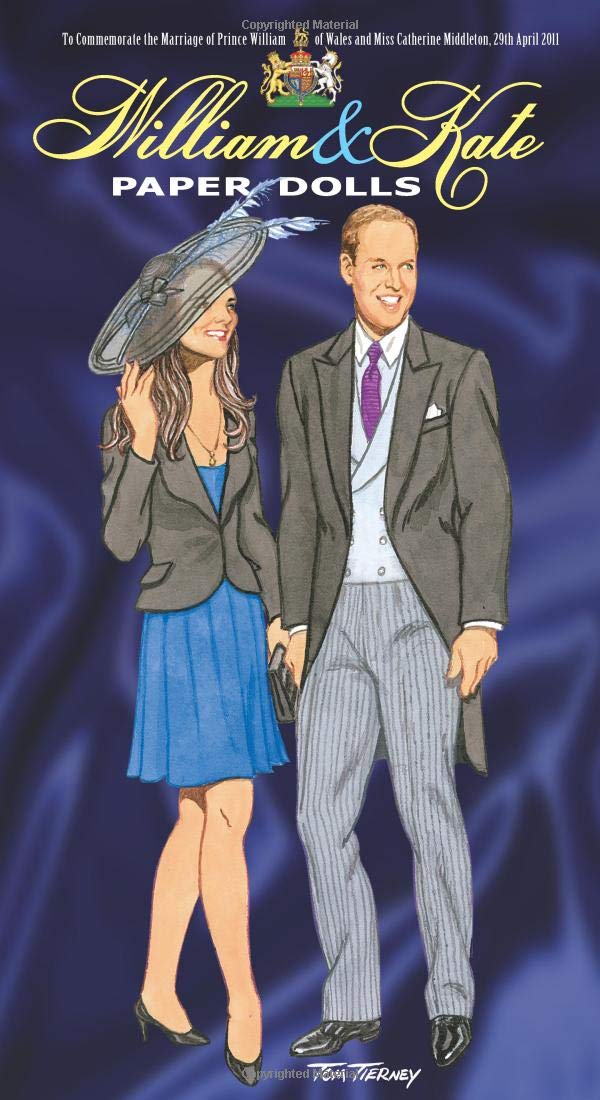 William and Kate Paper Dolls: To Commemorate the Marriage of Prince William of Wales and Miss Catherine Middleton, 29th April 2011 (Dover Royal Paper Dolls) Hobbies & Crafts