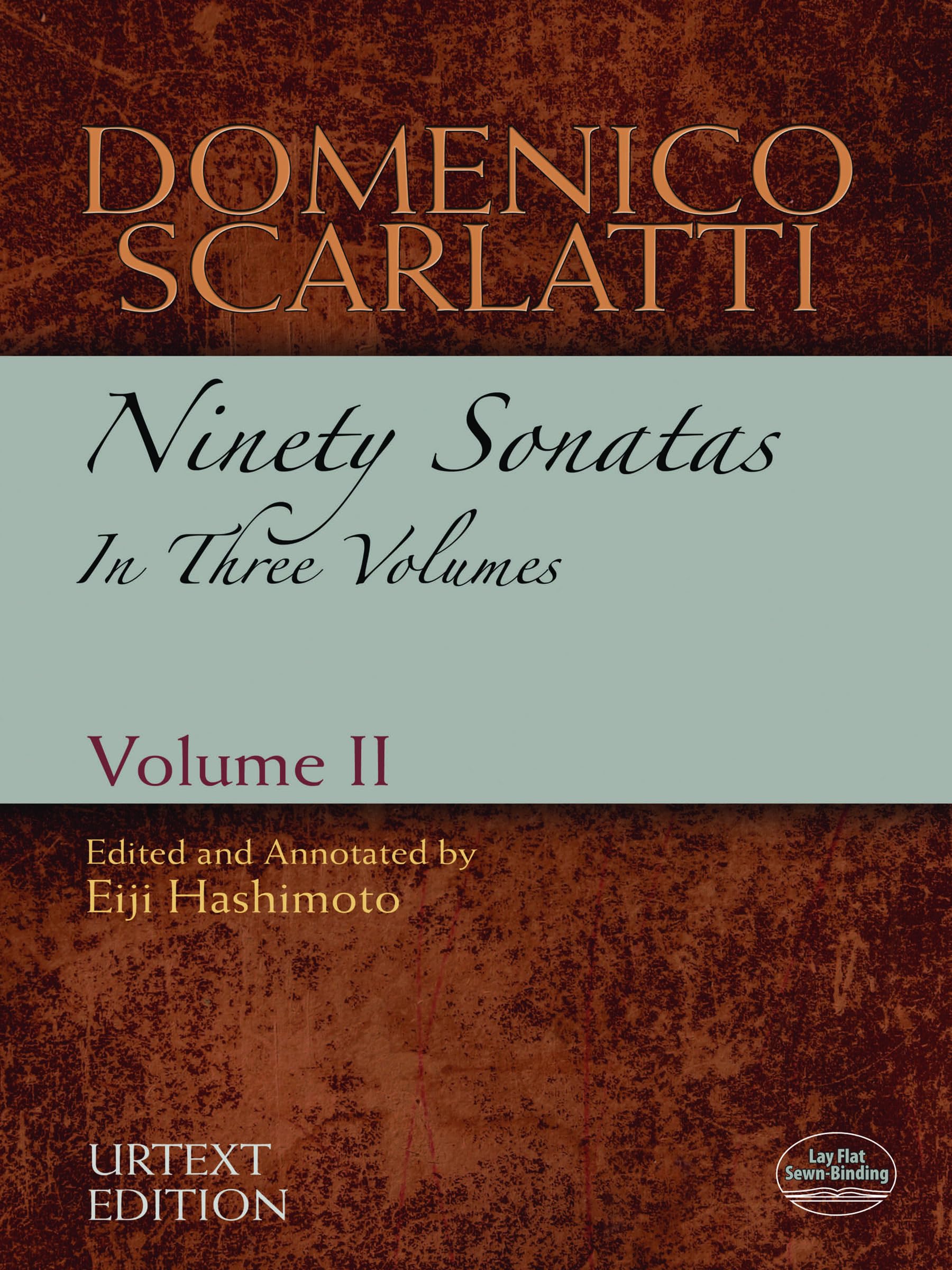 Domenico Scarlatti: Ninety Sonatas in Three Volumes, Volume Sheet Music