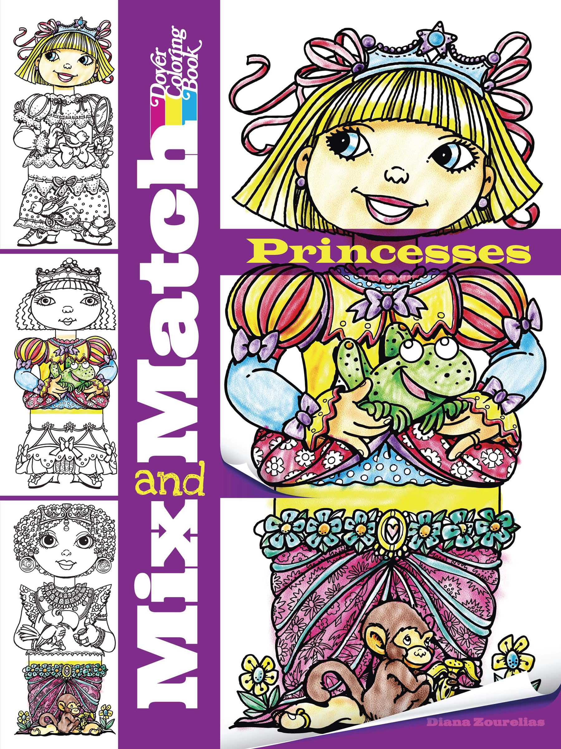 Princesses Coloring Book book