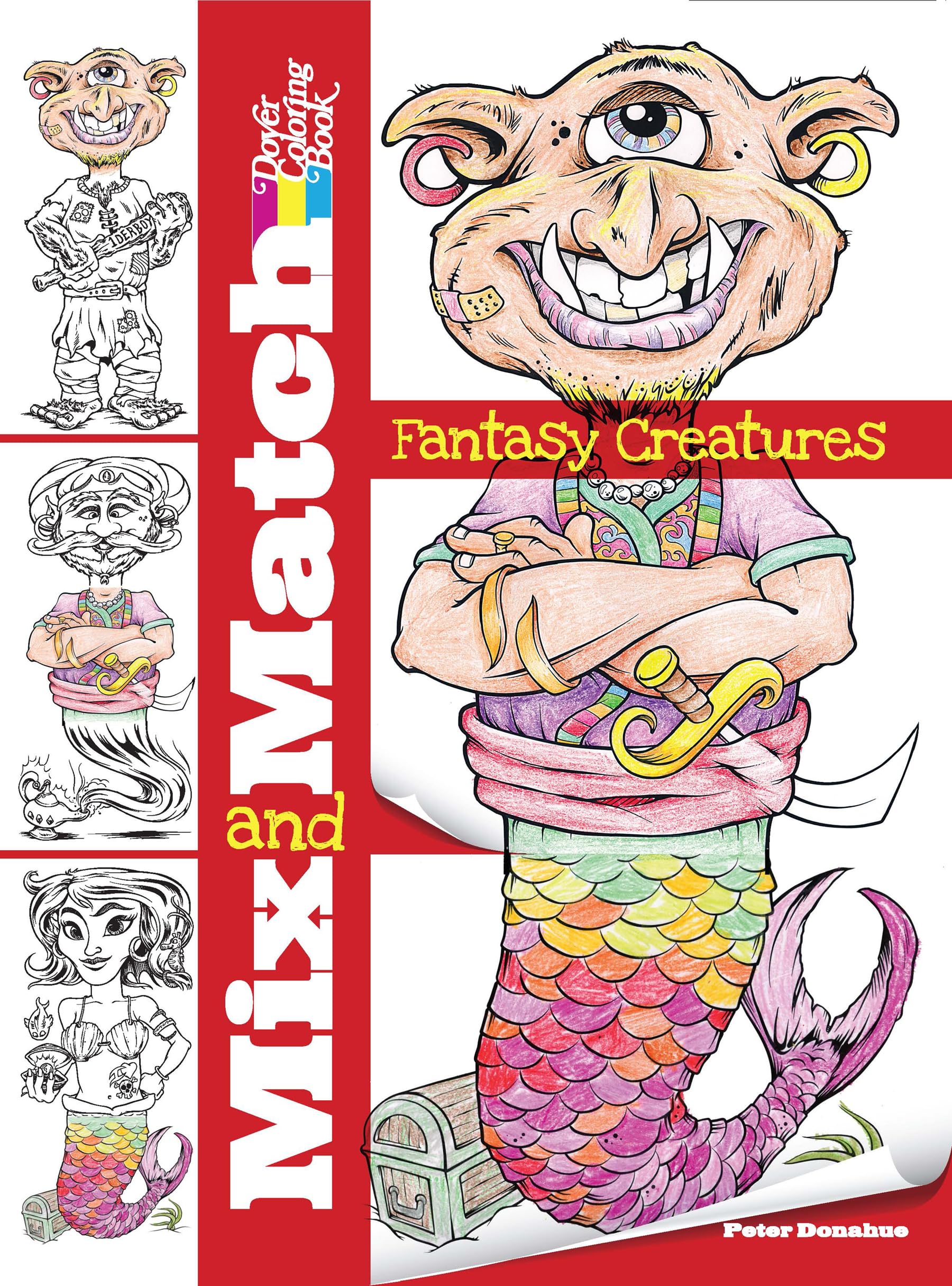 Donahue, P: COLOR BK-MIX & MATCH FANTASY C Tiptoi & Games