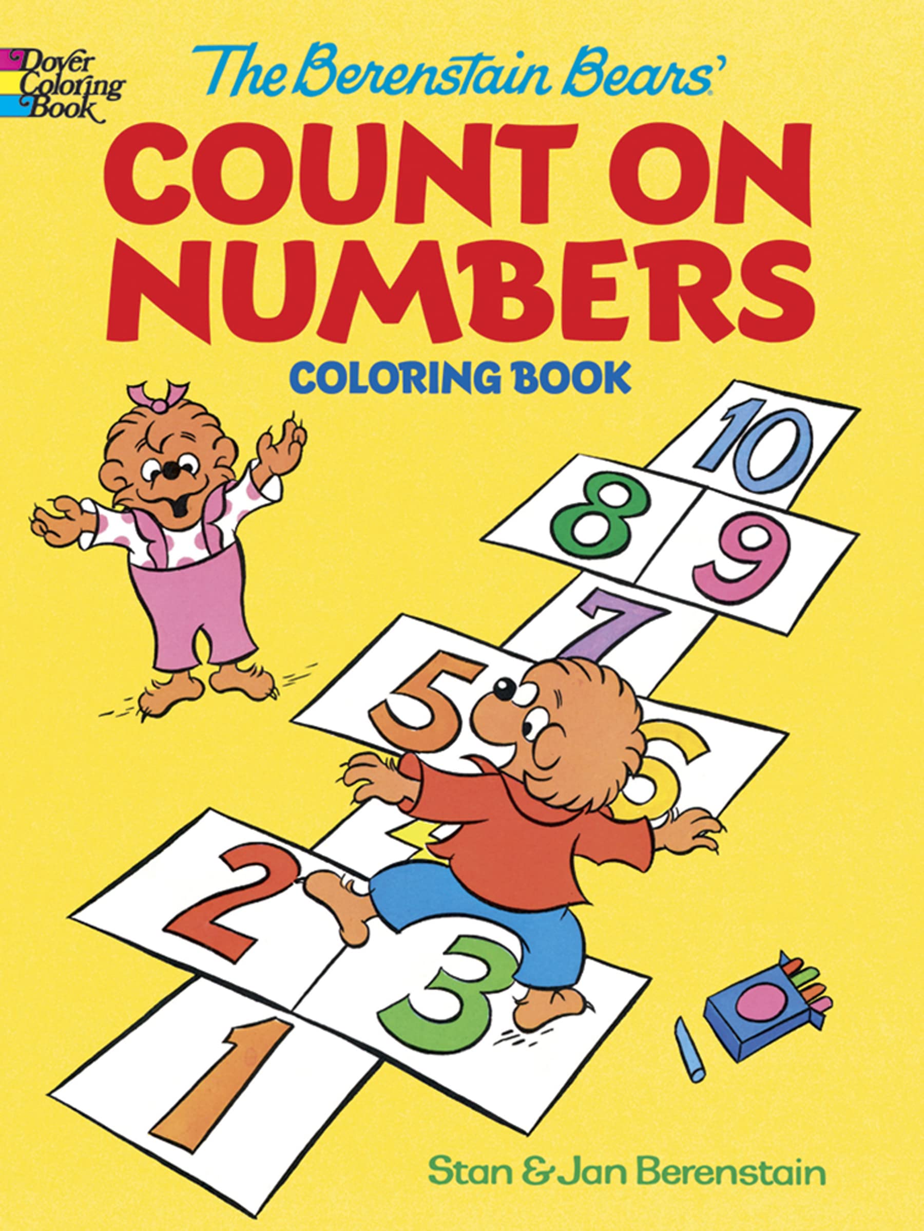 The Berenstain Bears Count on Numbers (Dover Kids Coloring Books) Non-fiction