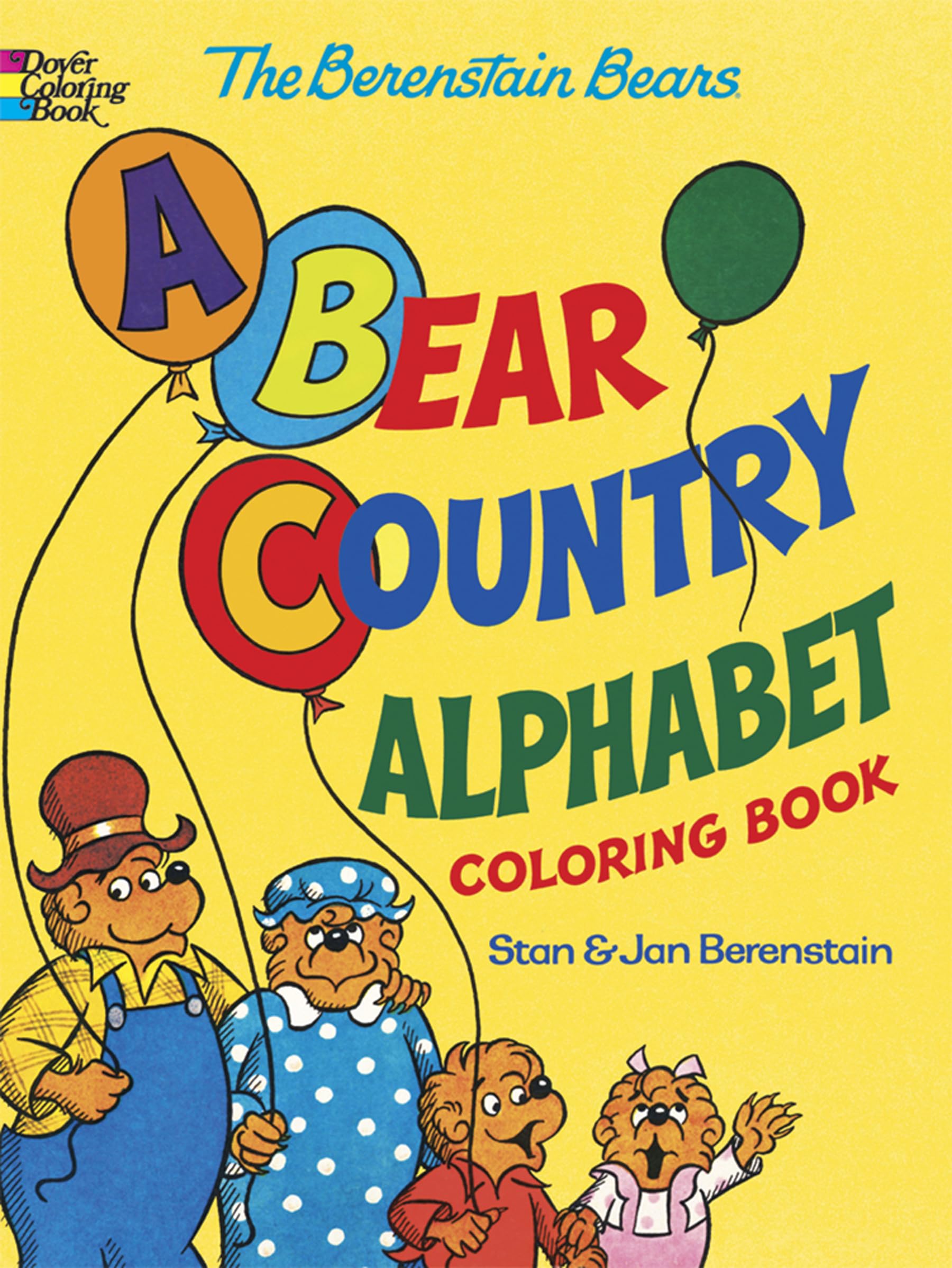 The Berenstain Bears -- A Bear Country Alphabet Coloring Book (Dover Alphabet Coloring Books) Non-fiction
