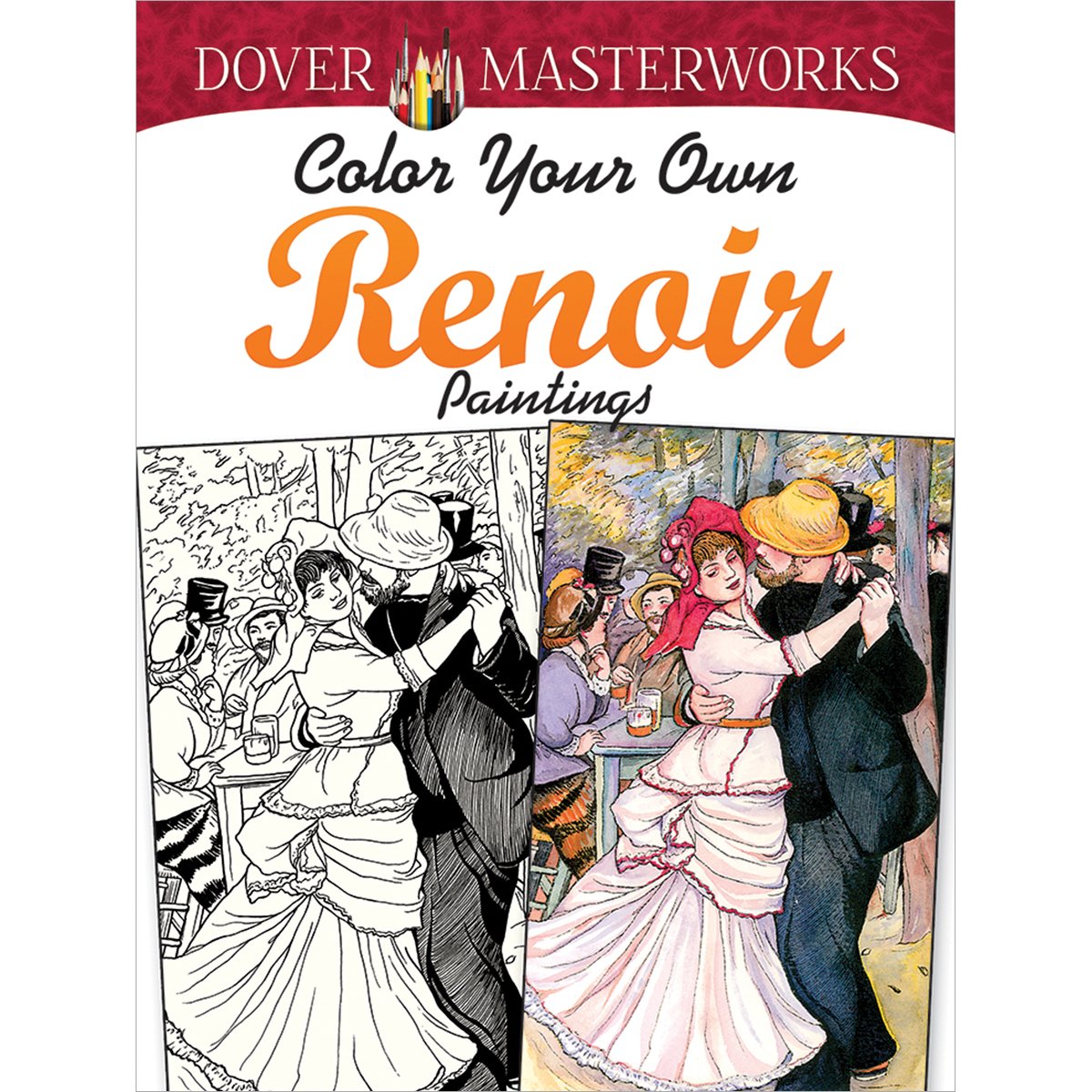 Color Your Own Renoir Paintings book