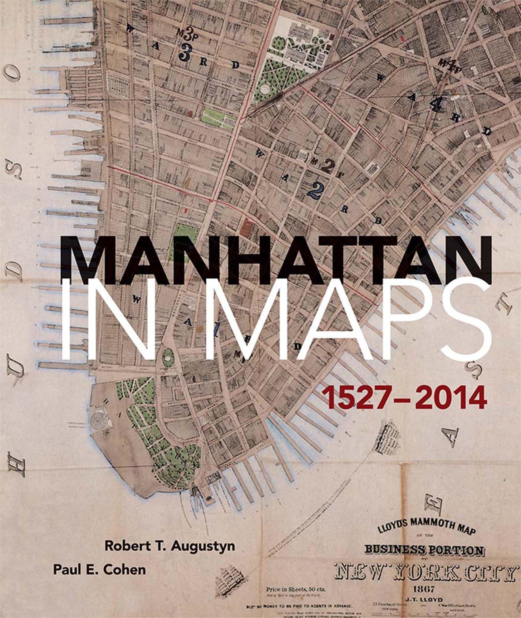 Manhattan in Maps 1527-2014 Social Sciences Books
