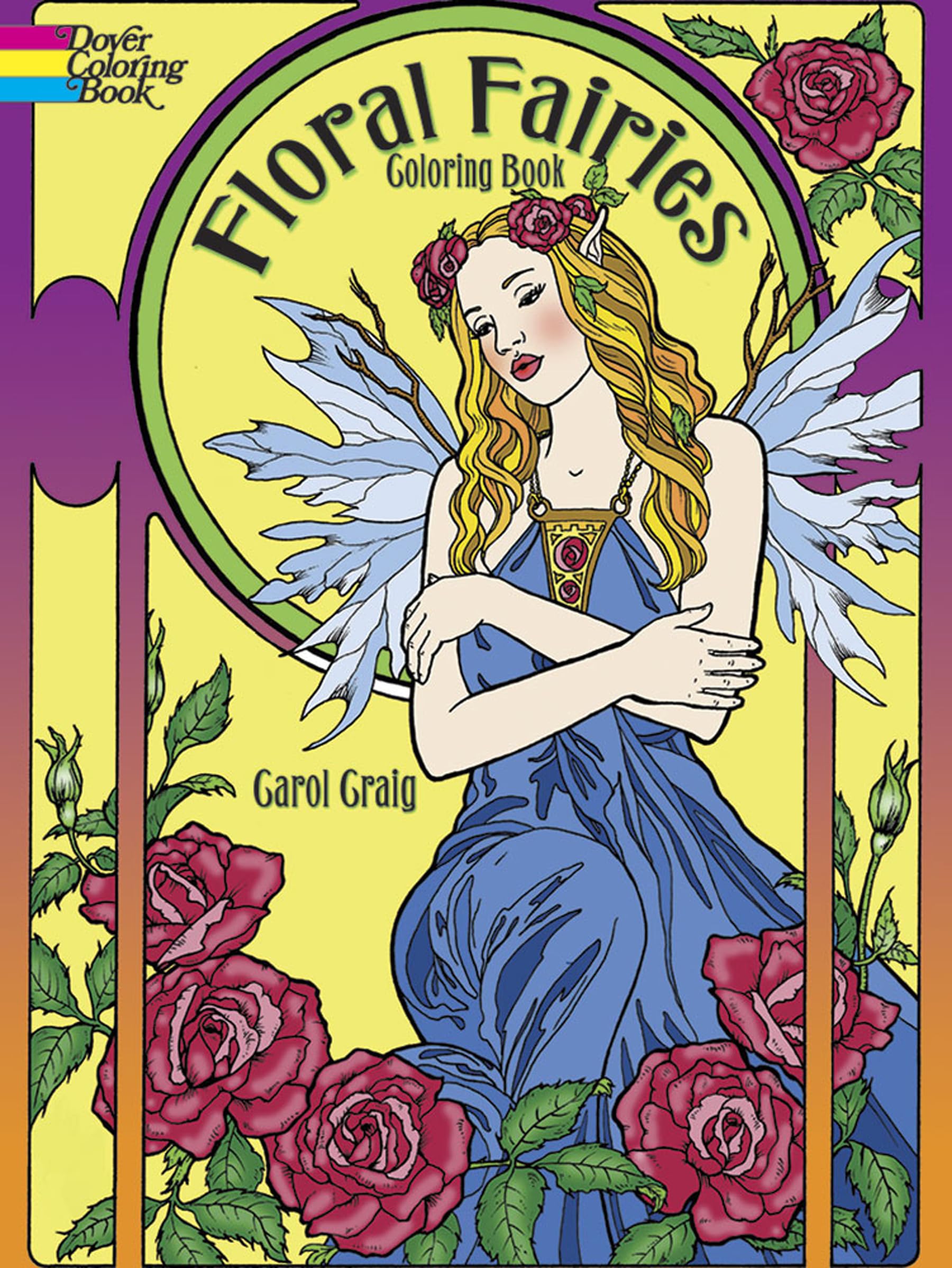Floral Fairies Coloring Book book