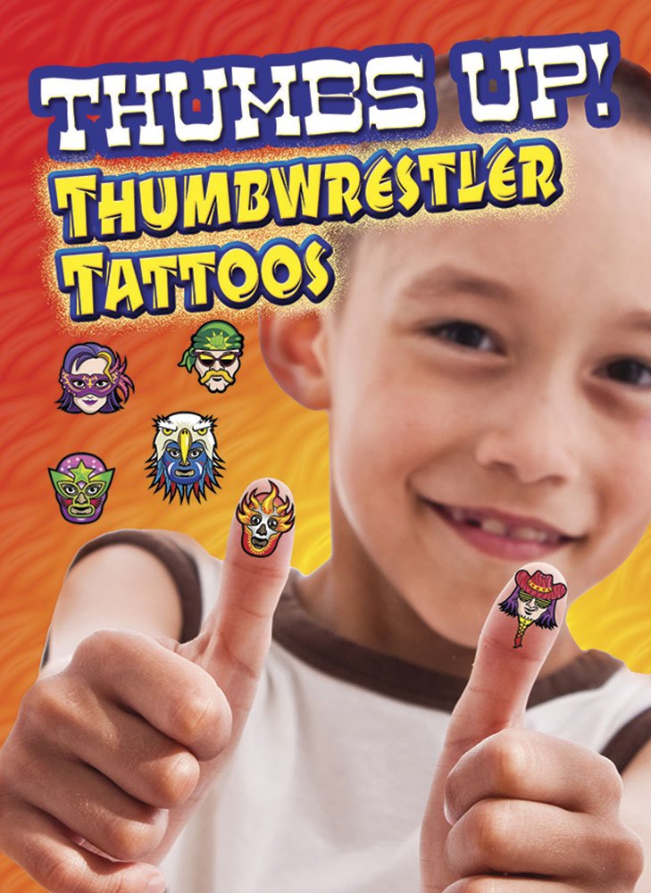 Thumbs Up! Thumbwrestler Tattoos Tiptoi & Games
