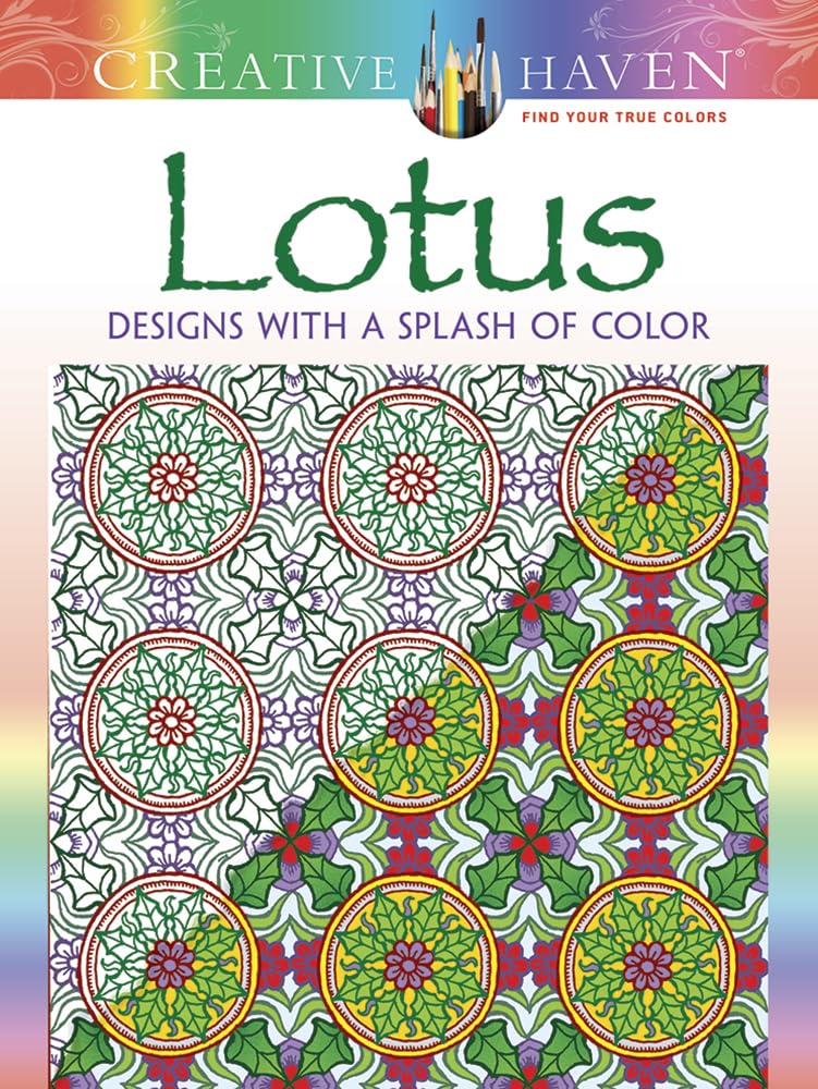 Creative Haven Lotus: Designs with a Splash of Color Social Sciences